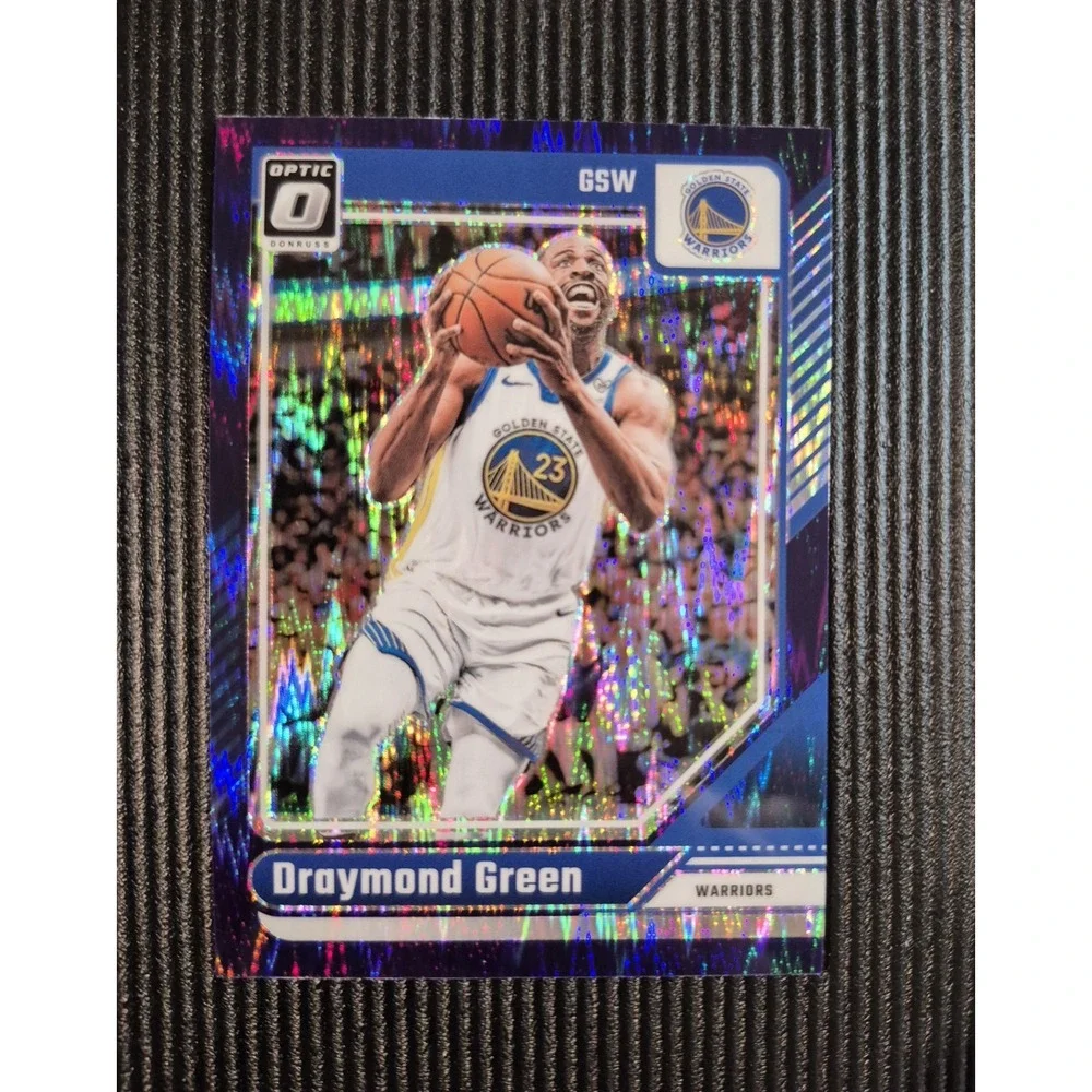 2025‎ Donrus Optic  Draymond Green #129 Purple Shock Prizm Golden State Warriors